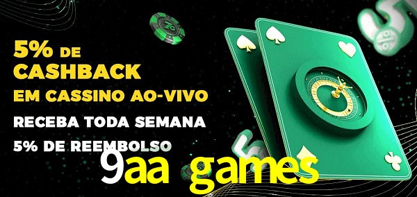 Promoções do cassino ao Vivo 9aa games